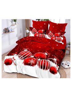   Vianočná obojstranná posteľná bielizeň MarketVarna, 6 dielov - Model V10925