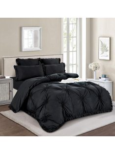   Jednofarebná posteľná bielizeň s gumou MarketVarna, 6 dielov - Model V10344