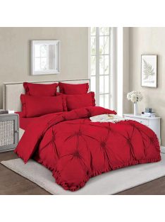   Jednofarebná posteľná bielizeň s gumou MarketVarna, 6 dielov - Model V10345